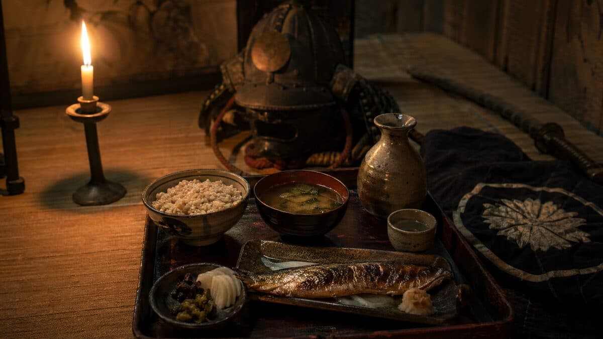 食・酒 — 戦国武将の兵站と宴の文化