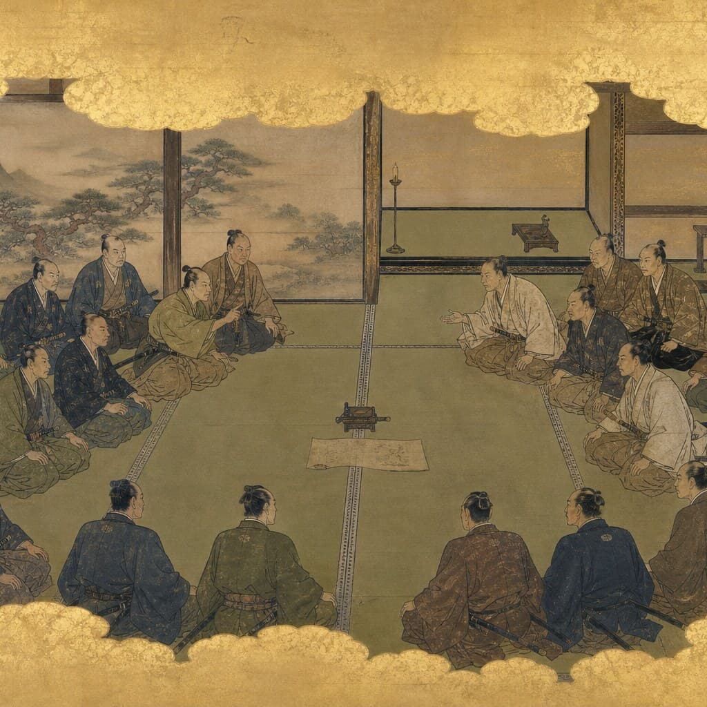 家中分裂・久武親直と盛親擁立