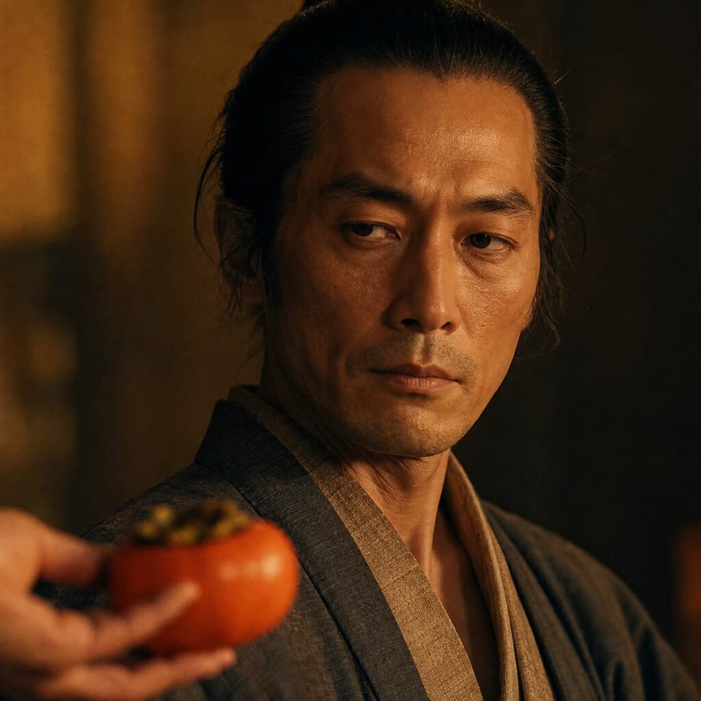 処刑前夜・柿を断る三成