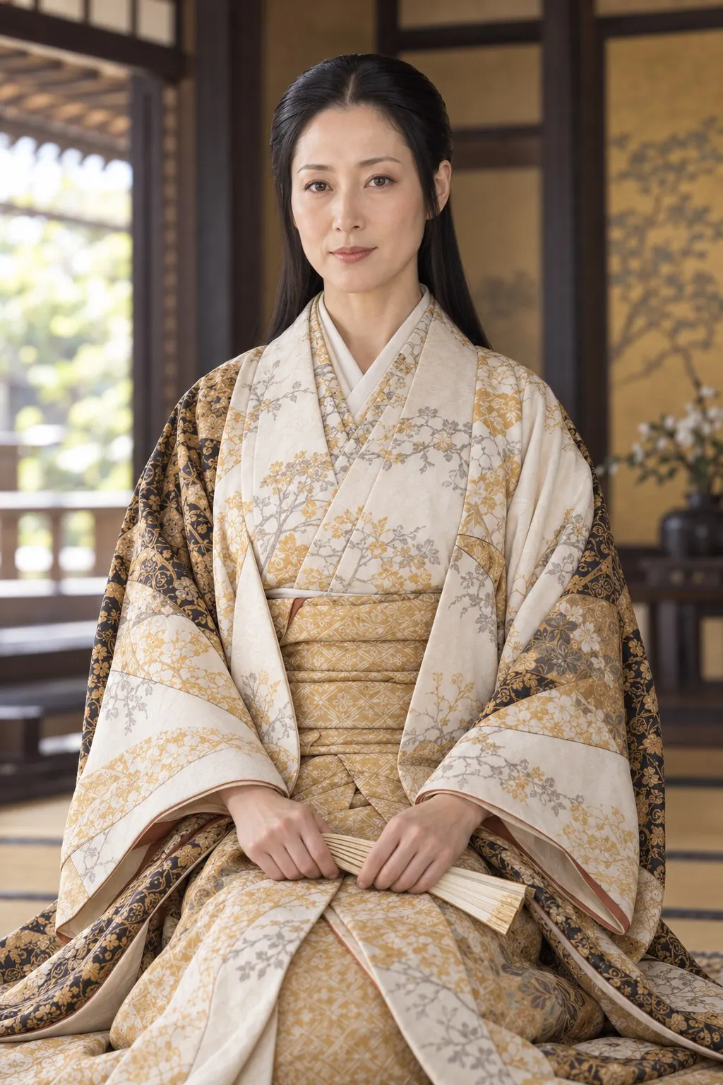 阿茶局の肖像（AI生成イメージ）