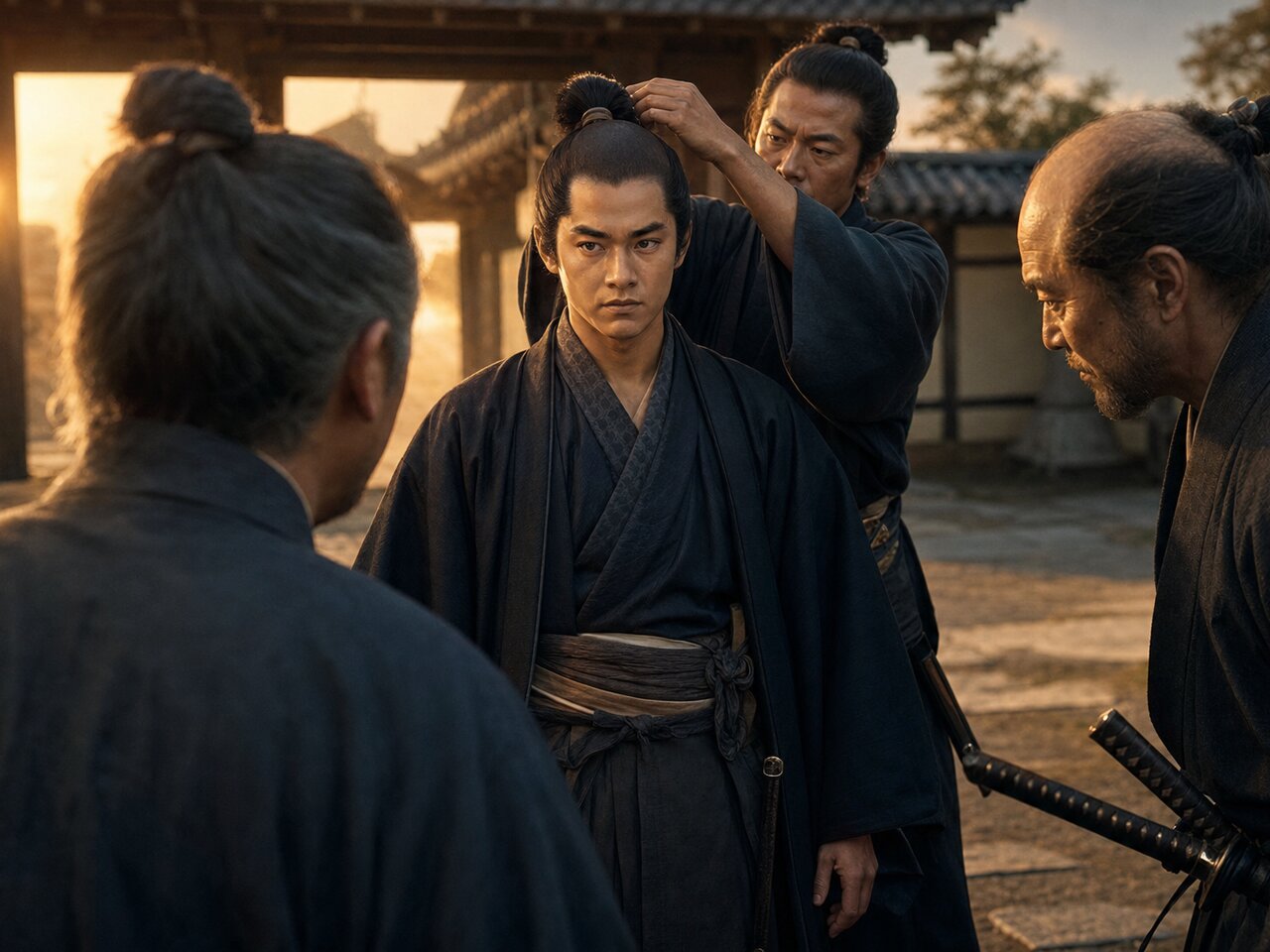 山中鹿介らに擁立され還俗する勝久