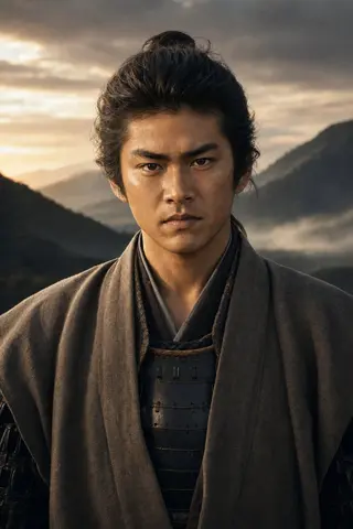 尼子勝久の肖像