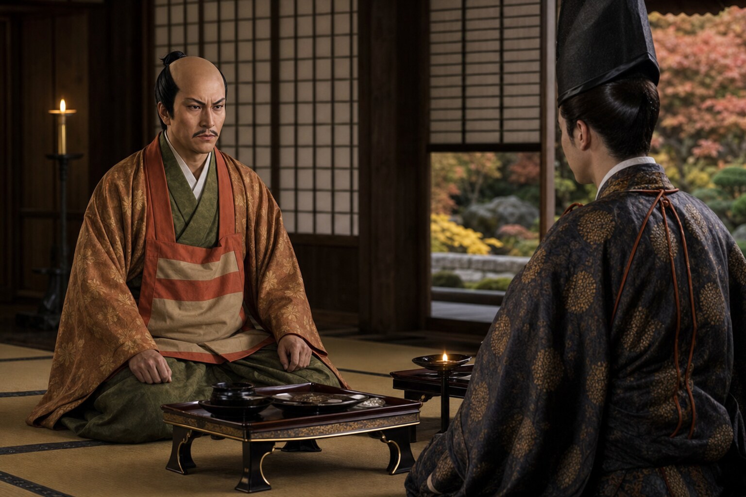 一乗谷での将軍庇護——義昭と義景の3年間(AI生成イメージ)