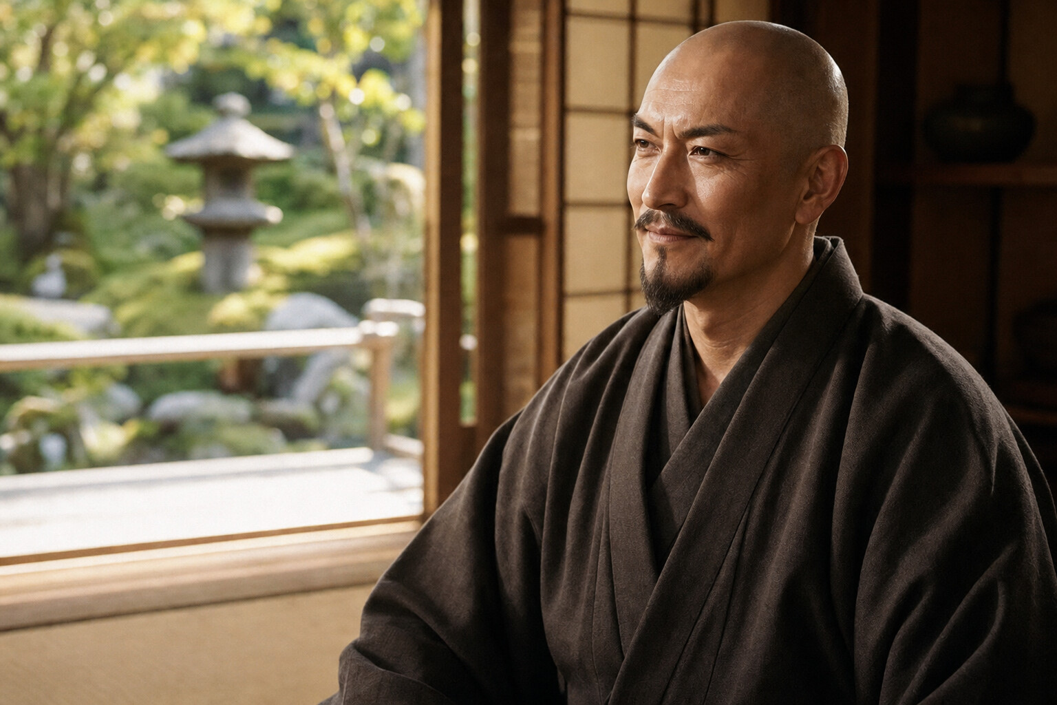 御伽衆として穏やかな晩年を送る昌山道休