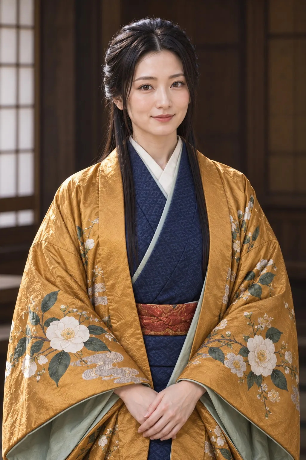 栄姫の肖像(AI生成イメージ)