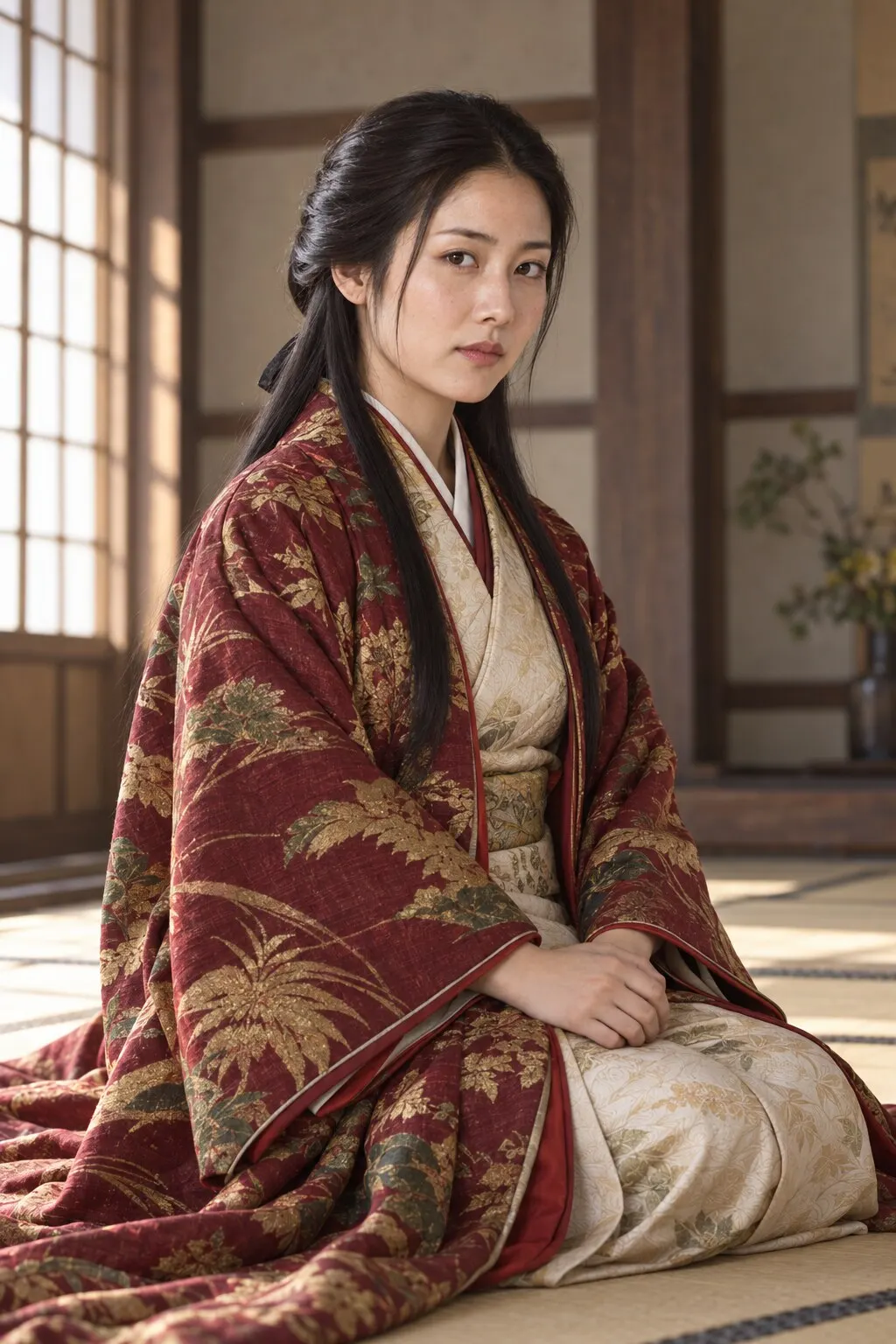 豪姫の肖像(AI生成イメージ)