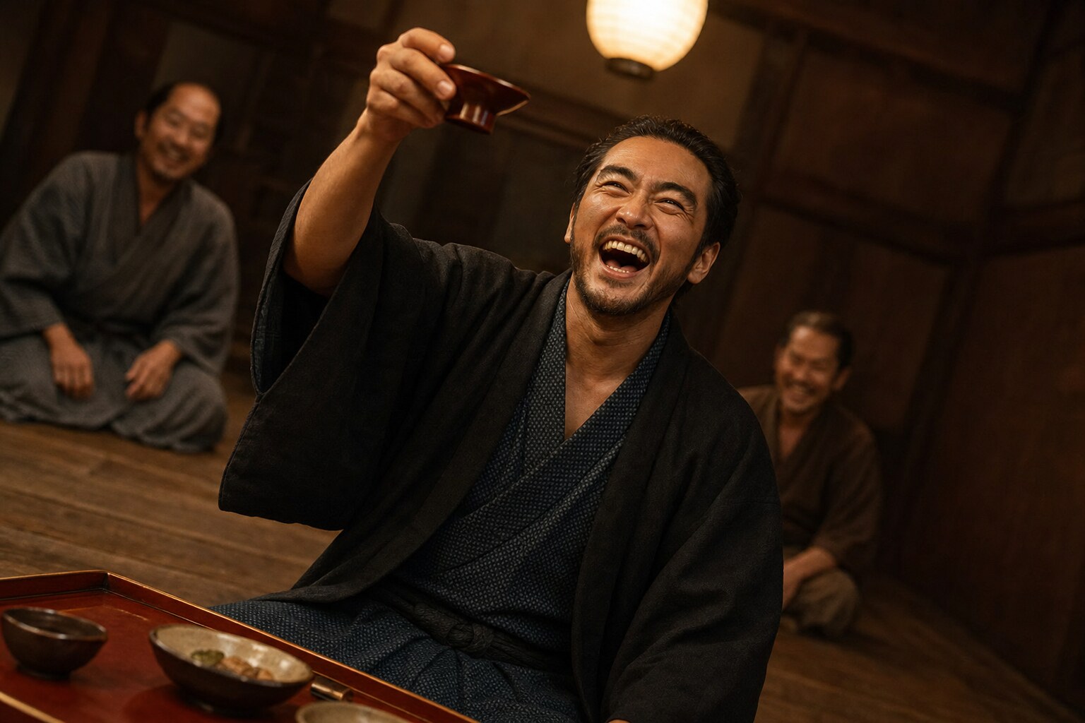 黒田家中の重臣たち(AI生成イメージ)