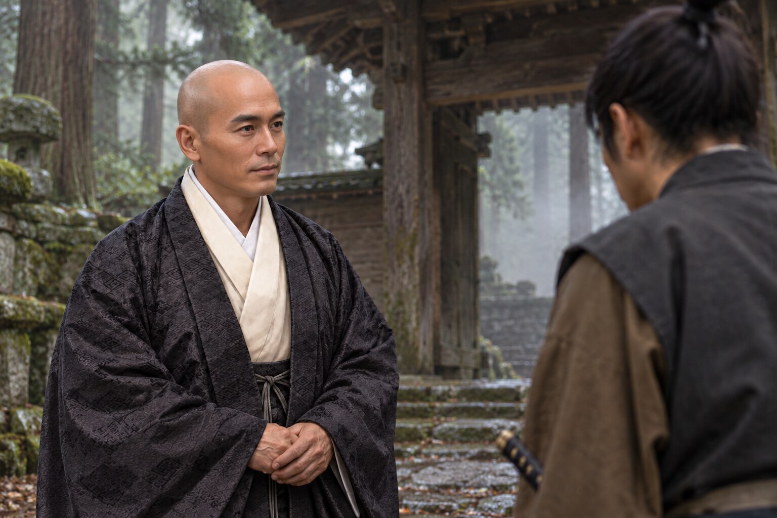 箱根の寺社と一門を結ぶ幻庵（AI生成イメージ）（AI生成イメージ）