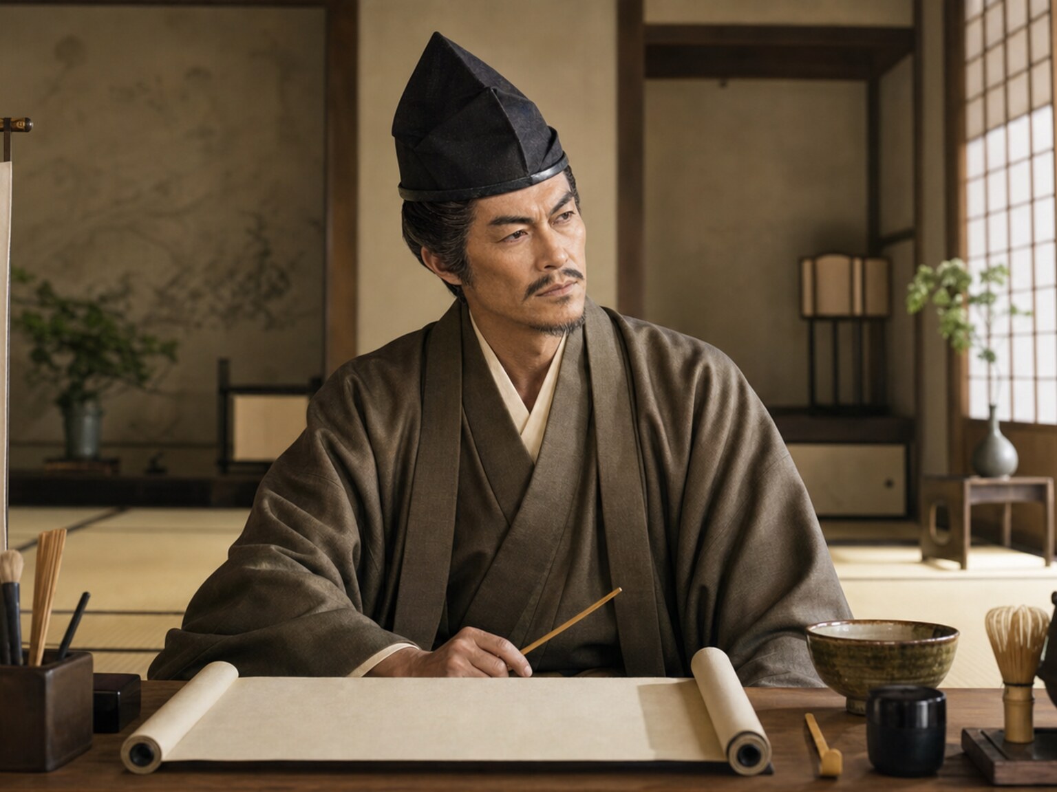 和歌や茶の湯に通じた万能の文化人としての幽斎