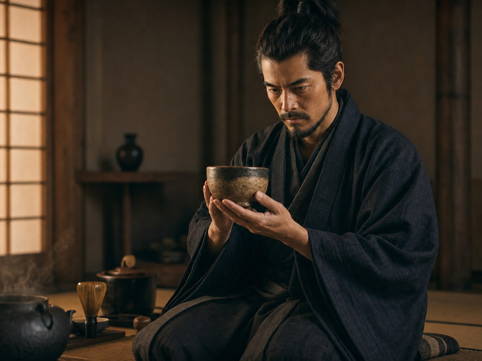利休に学んだ茶人「三斎」としての忠興