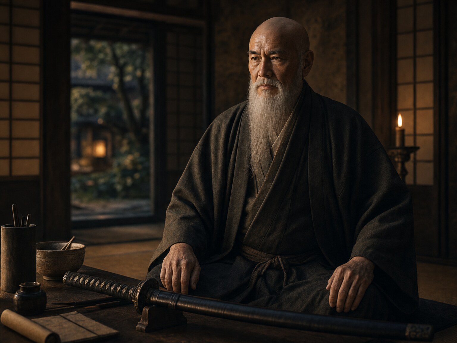 茶と和歌に親しむ晩年の三斎