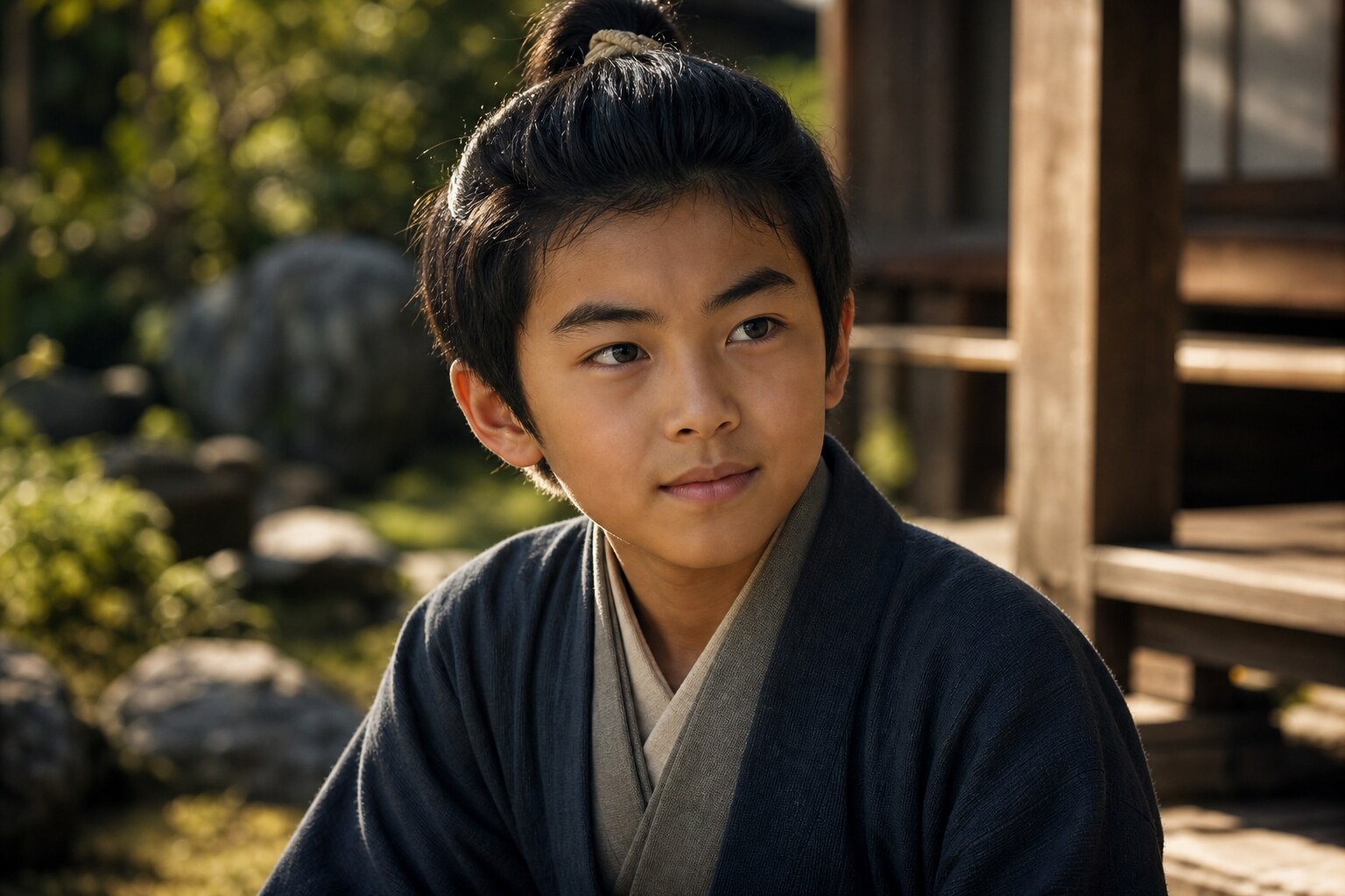 信長と乳を分けて育った幼き勝三郎