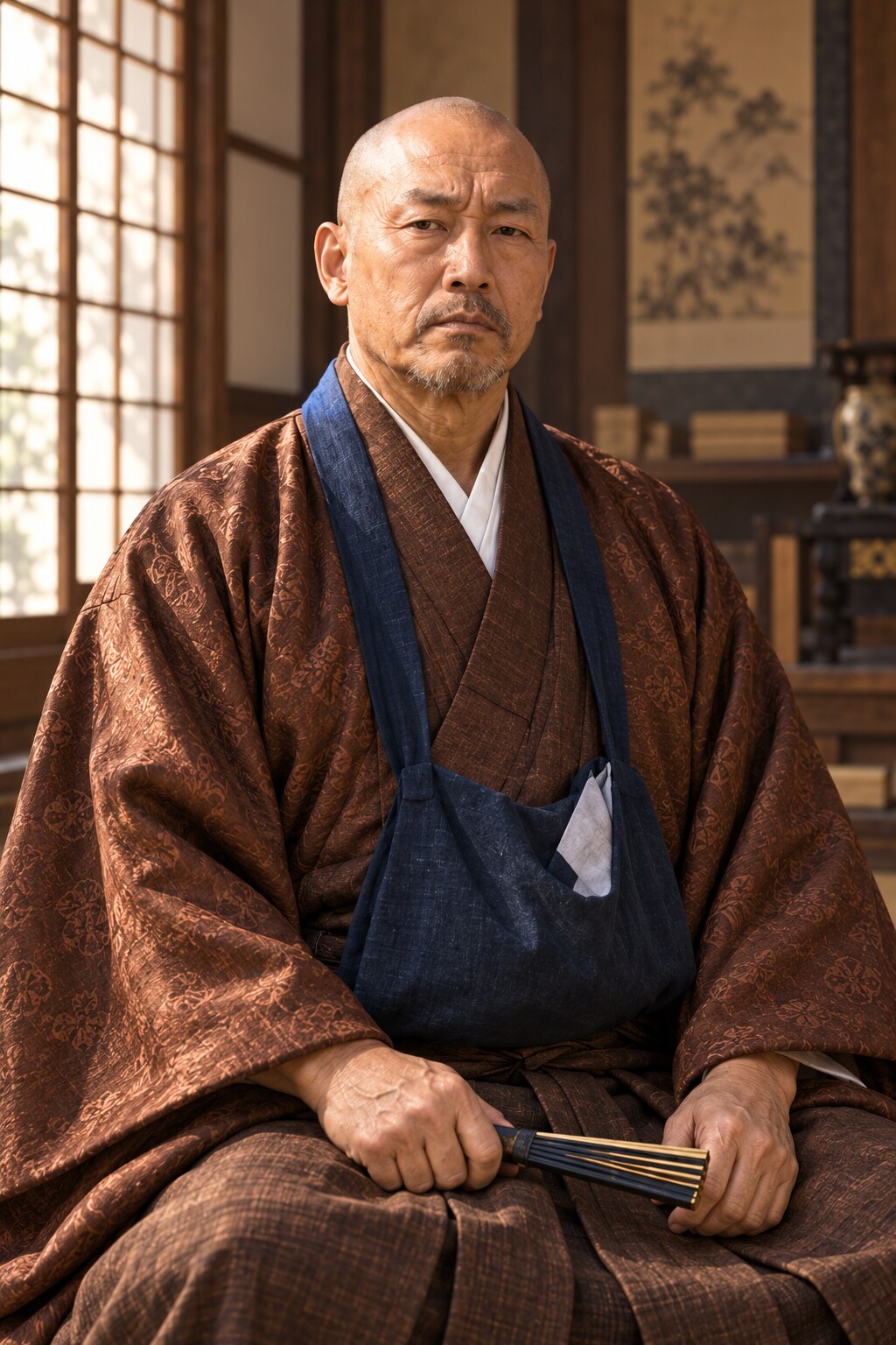 板部岡江雪斎の肖像