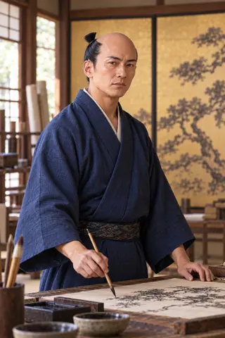 狩野永徳の肖像