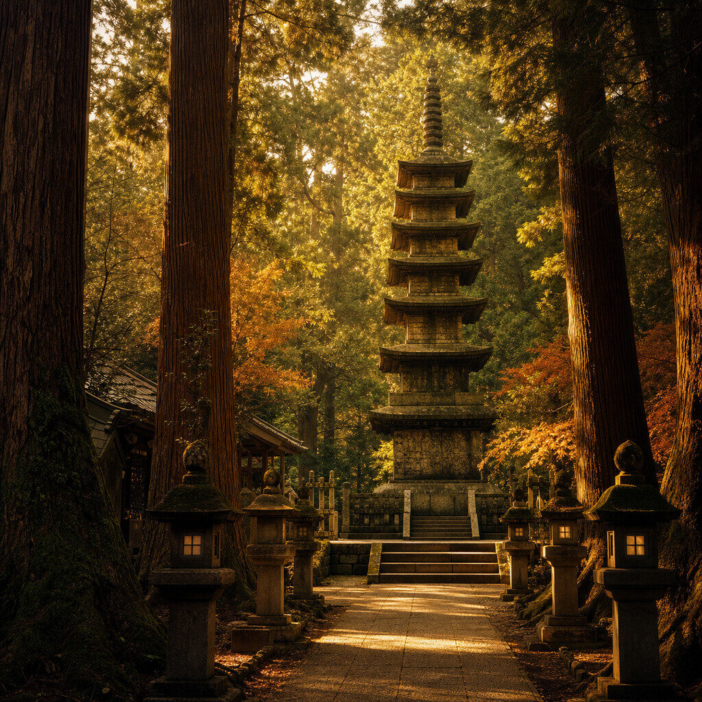 本妙寺・浄池廟(AI生成イメージ)