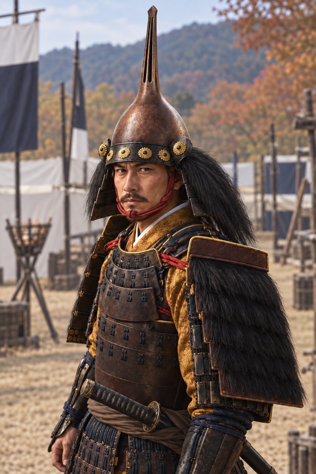 吉川広家の肖像