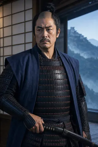 吉川元春の肖像