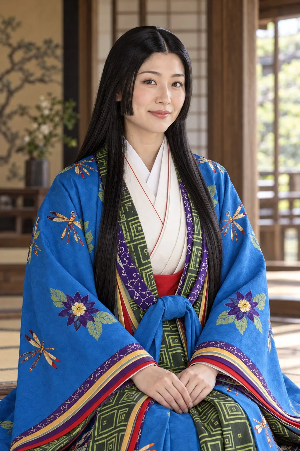 小少将の肖像（AI生成イメージ）
