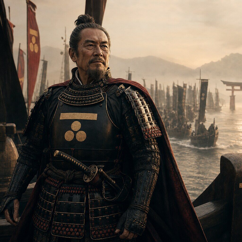 厳島の戦い・陶晴賢撃滅(AI生成イメージ)
