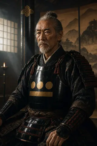 毛利元就の肖像