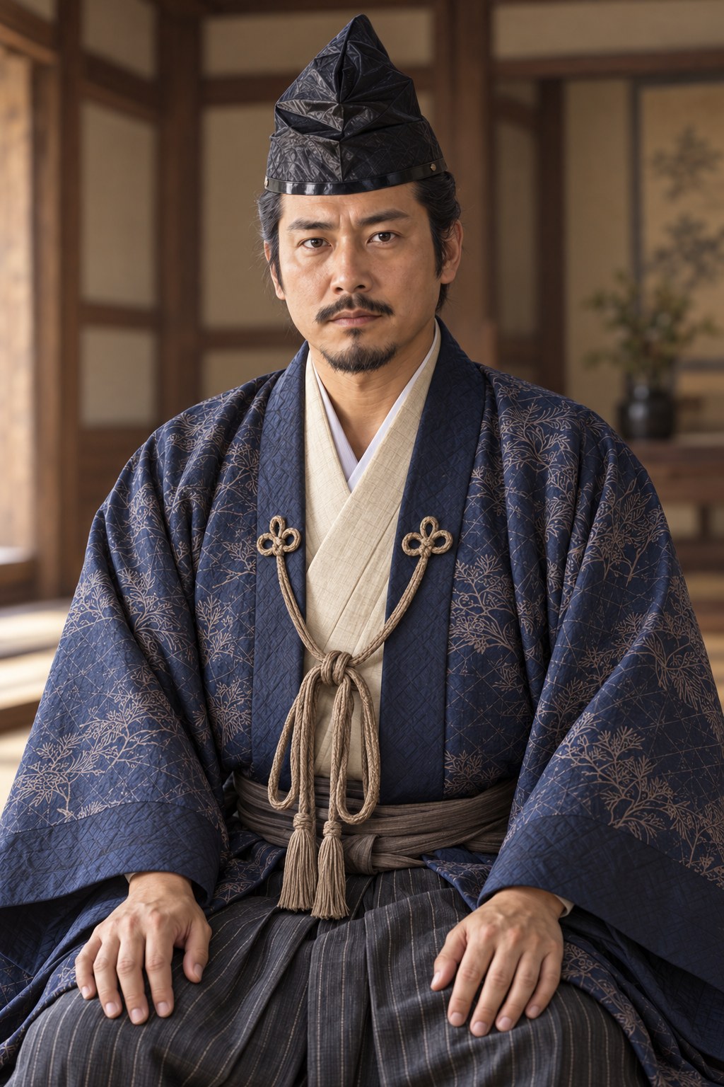 毛利隆元の肖像