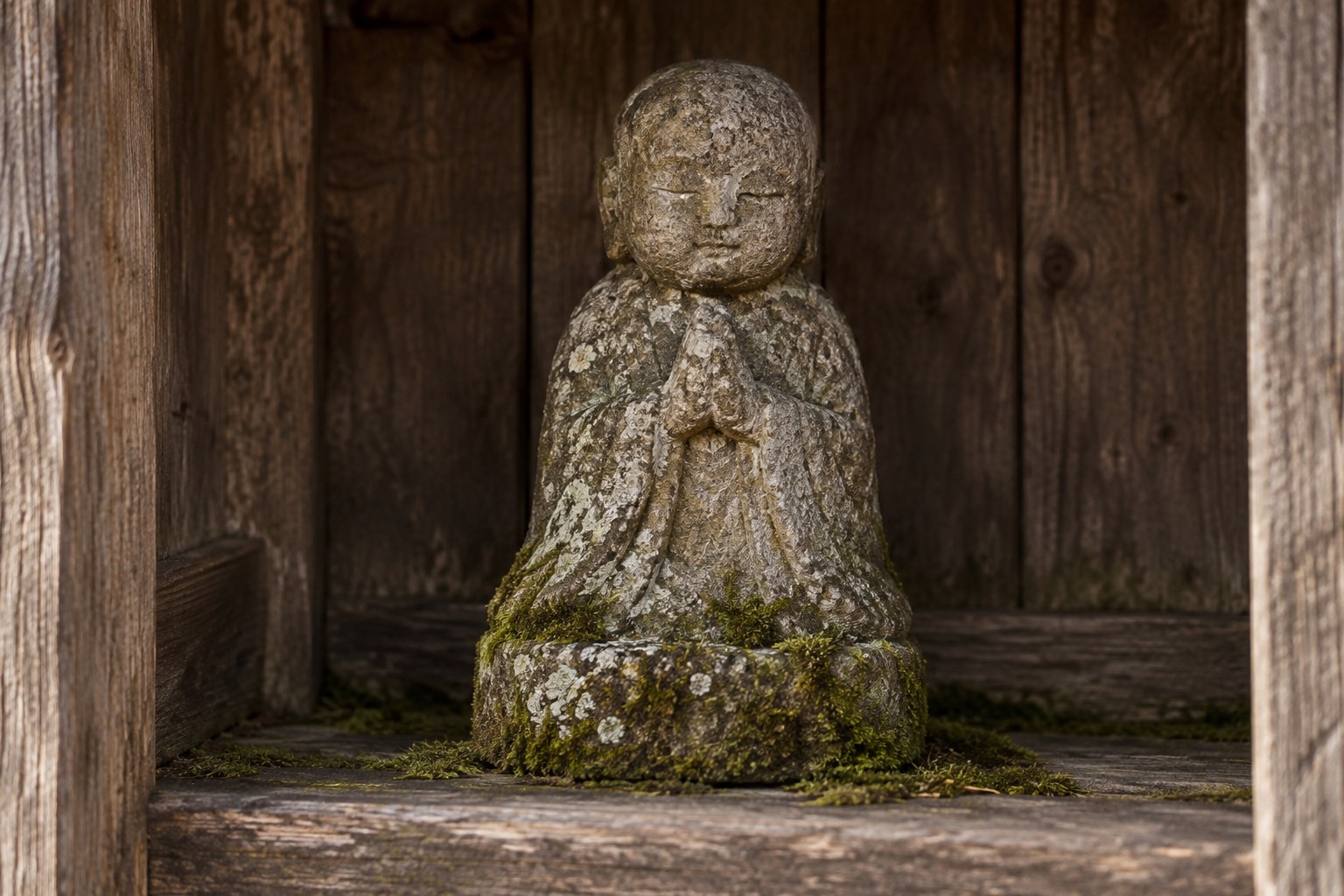 蛸地蔵伝説を題材にした地蔵の想像図。天性寺の実像ではない（AI生成イメージ）