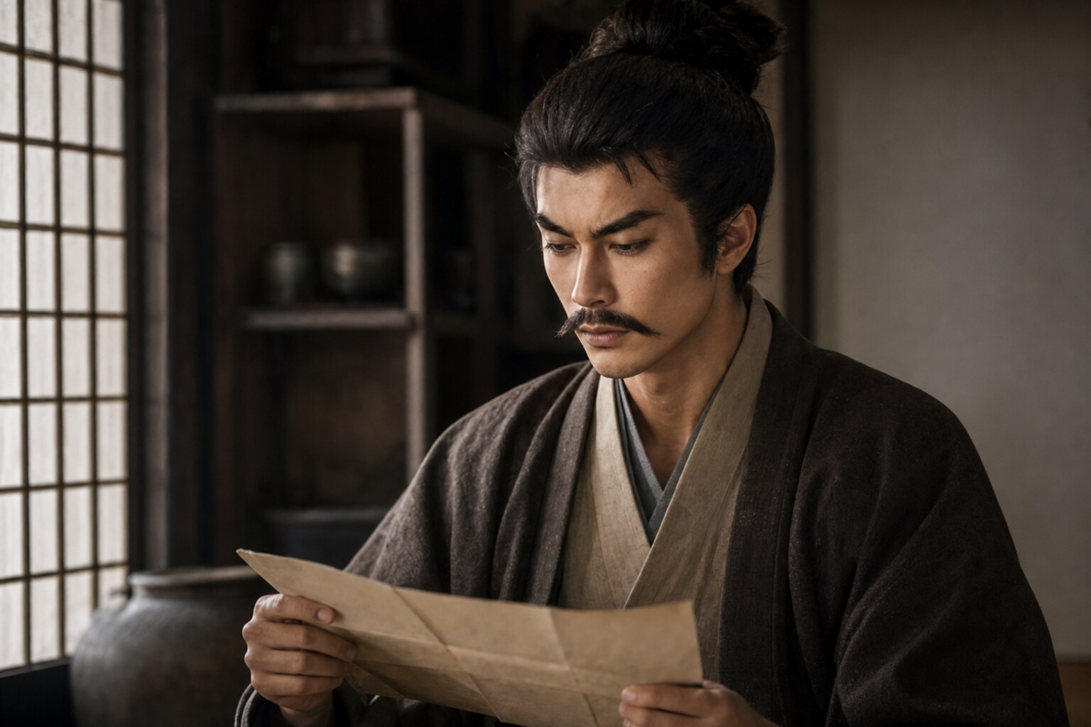 島津四兄弟の三男として生まれた若き歳久。「智計並びなし」と評された知将(AI生成イメージ)