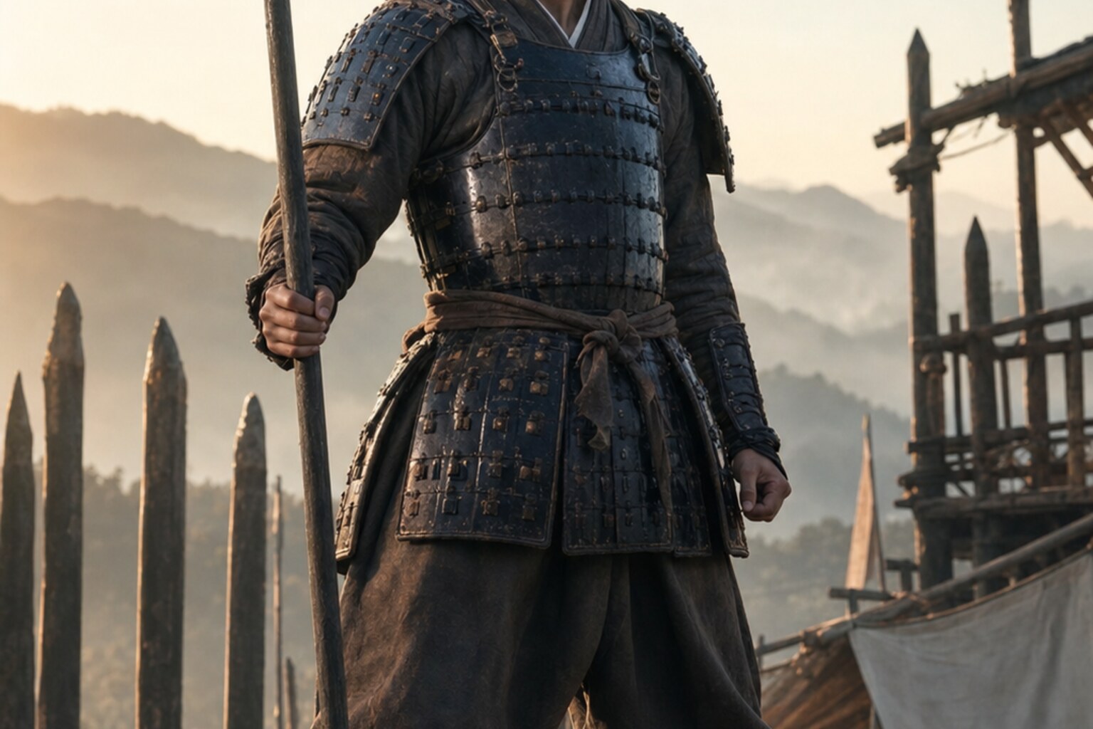 岩剣城に初陣した若武者・歳久。三州統一の戦列に加わる(AI生成イメージ)