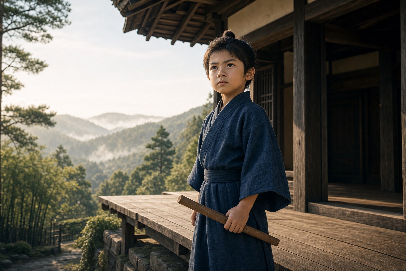 日向佐土原・島津家久の嫡男として生まれる（AI生成イメージ）