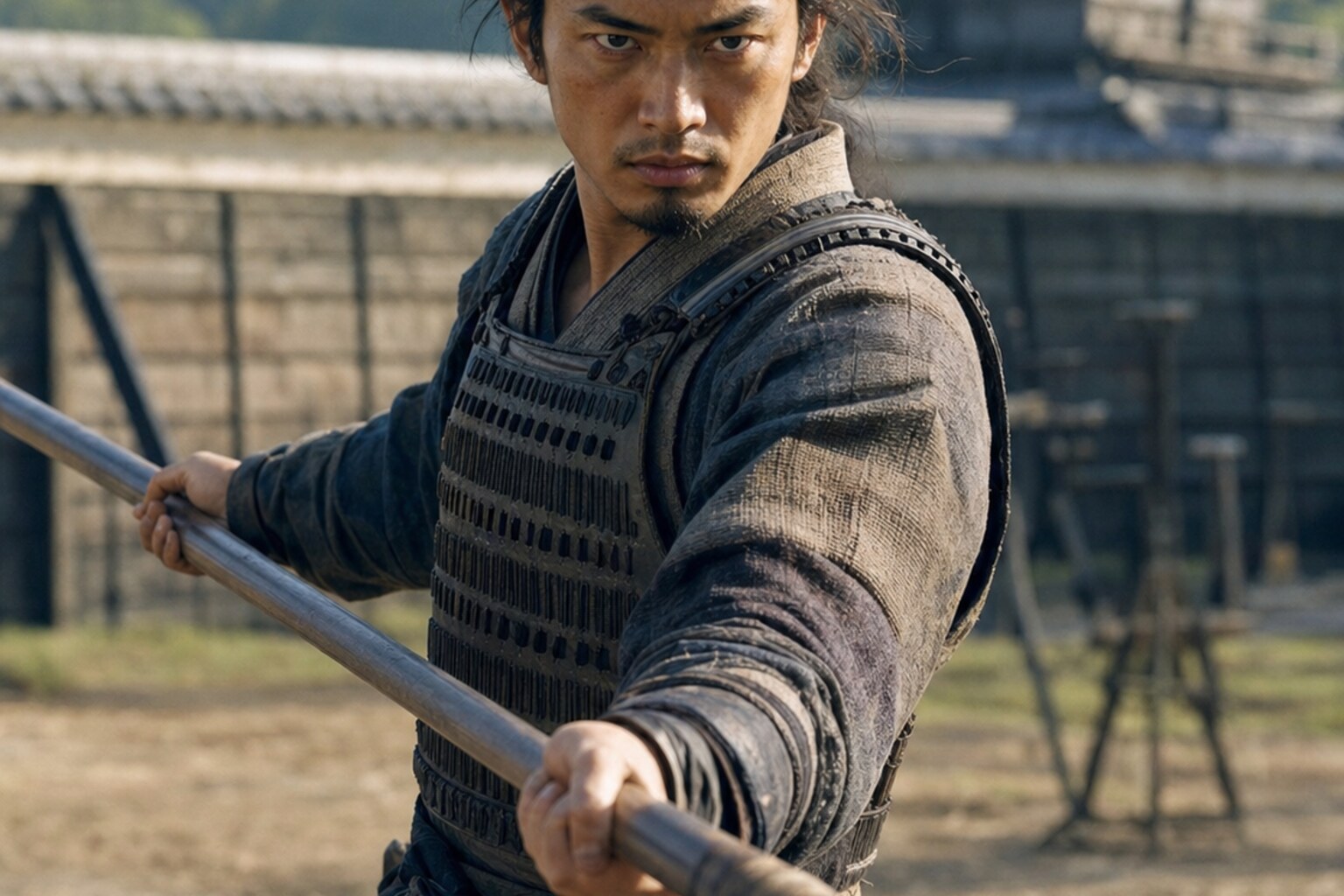 薩摩島津氏に生まれた若き日の義弘。父・貴久のもとで武を磨く（AI生成イメージ）