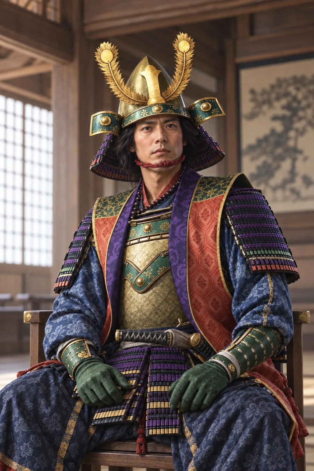 宗義智の肖像(AI生成イメージ)