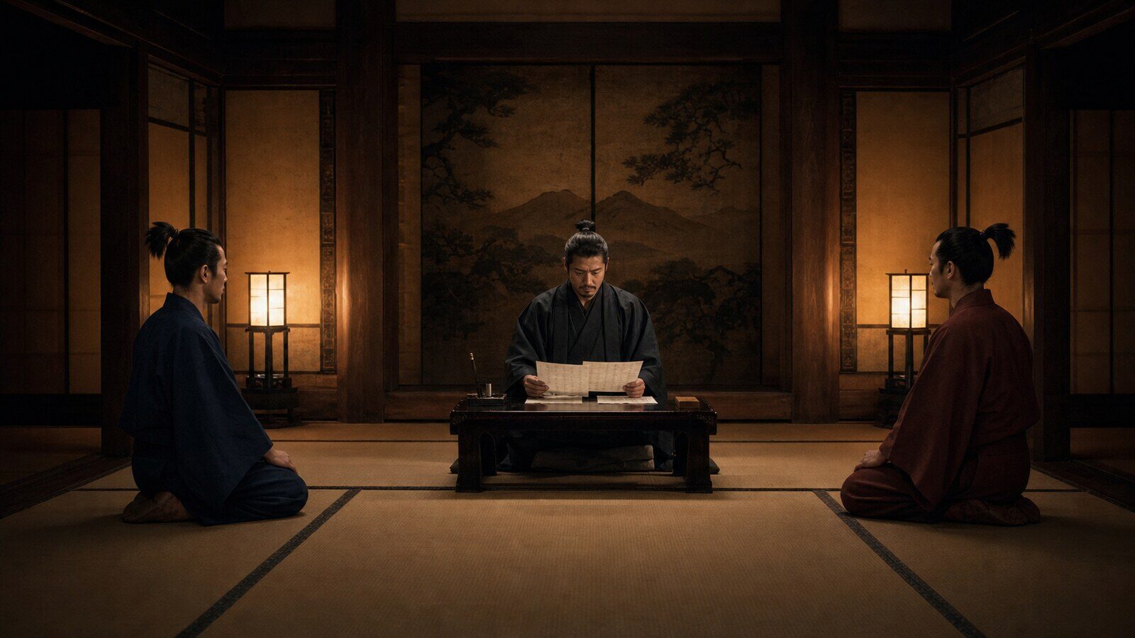 御館の乱・甲越同盟と甲相破綻（AI生成イメージ）