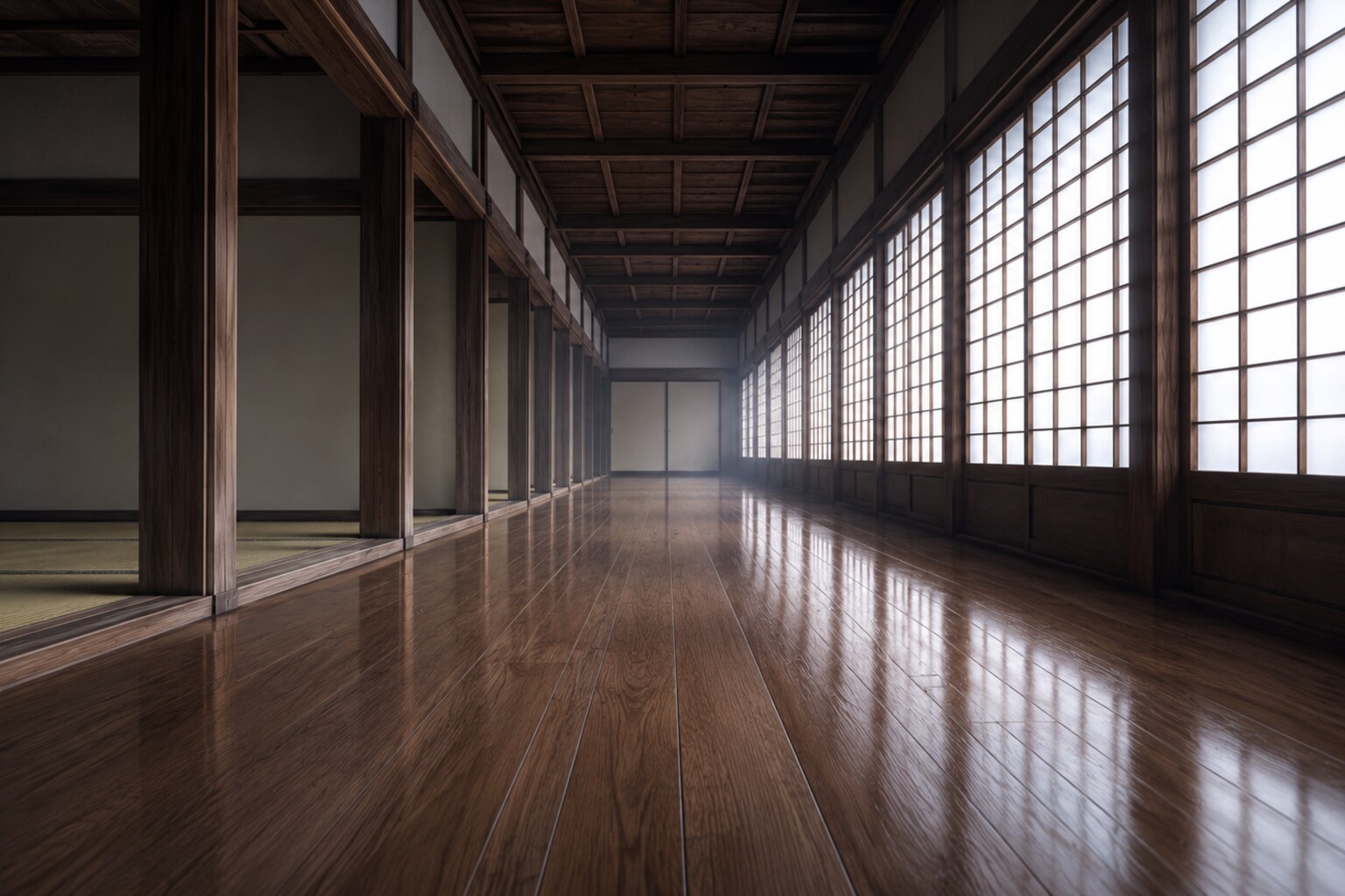 江戸城本丸大奥（無人景）（AI生成イメージ）