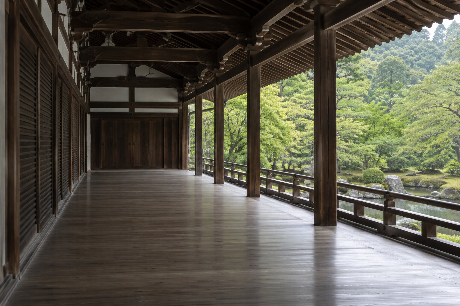 追悼の場をイメージしたAI想像図・養源院の実景ではありません（AI生成イメージ）