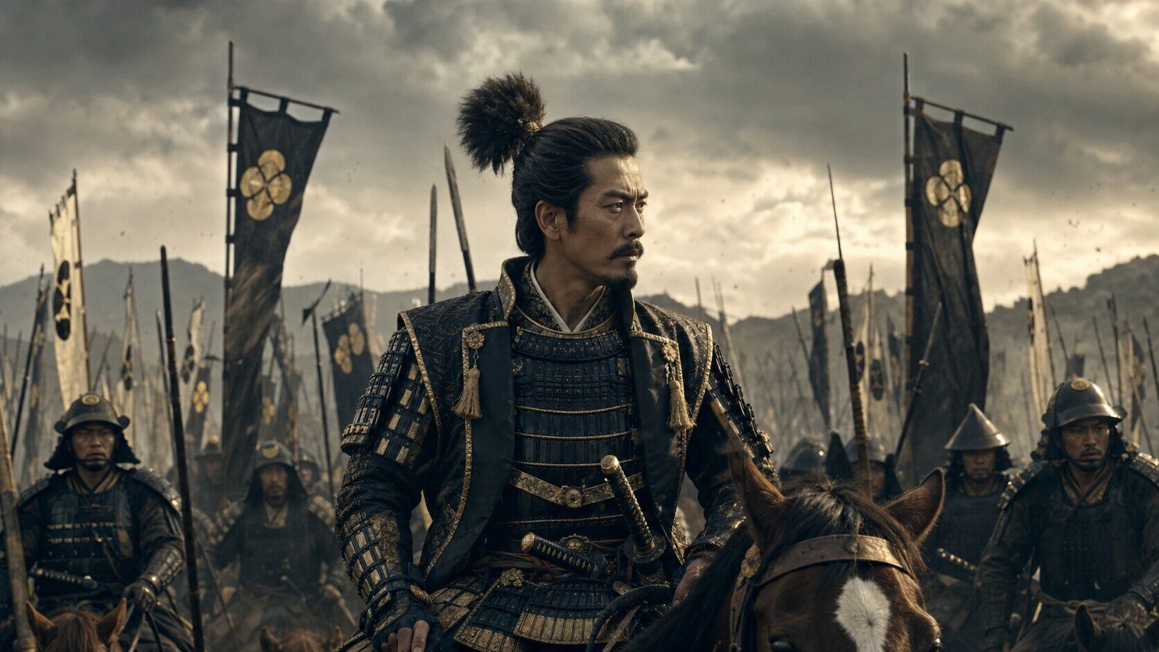 山崎の戦い従軍（AI生成イメージ）