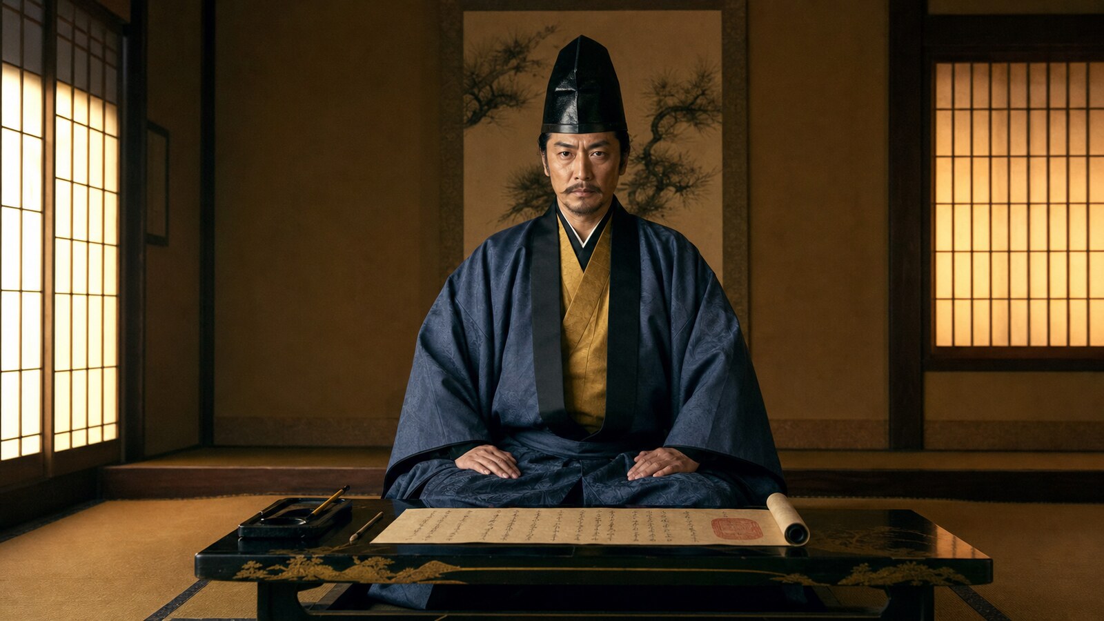 会津若松城・五大老就任