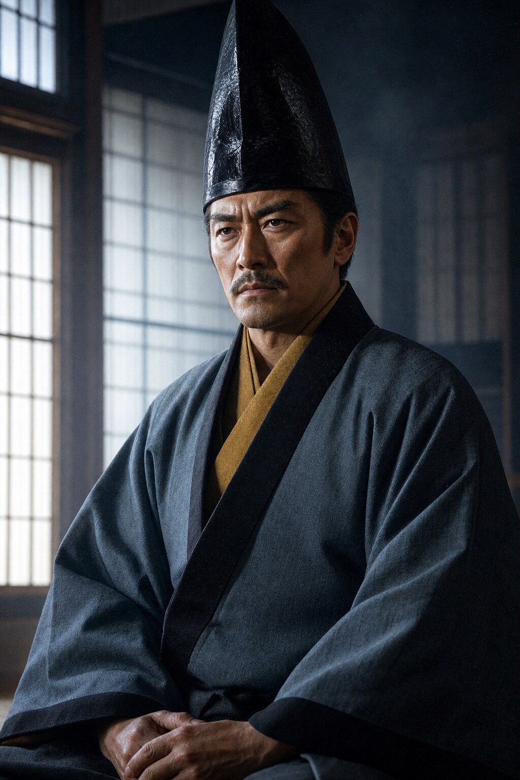 上杉景勝|御館の乱を制し米沢藩祖となった五大老の沈勇の肖像(AI生成イメージ)