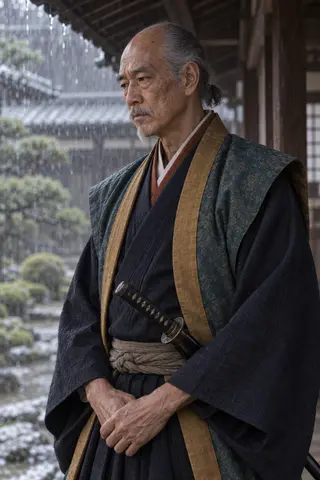 柳生石舟斎の肖像