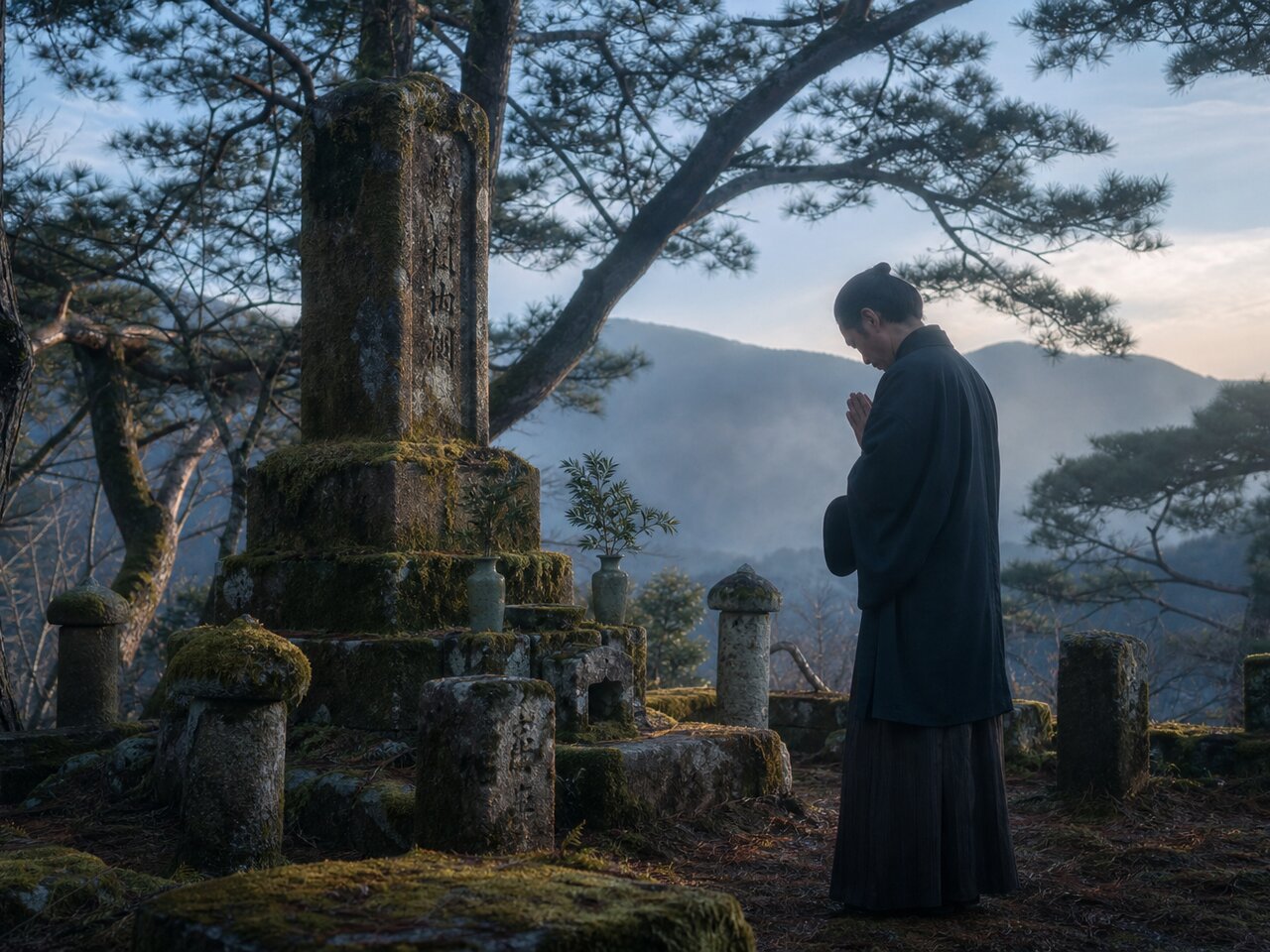 高梁市の山中鹿介墓所と近代以降の顕彰