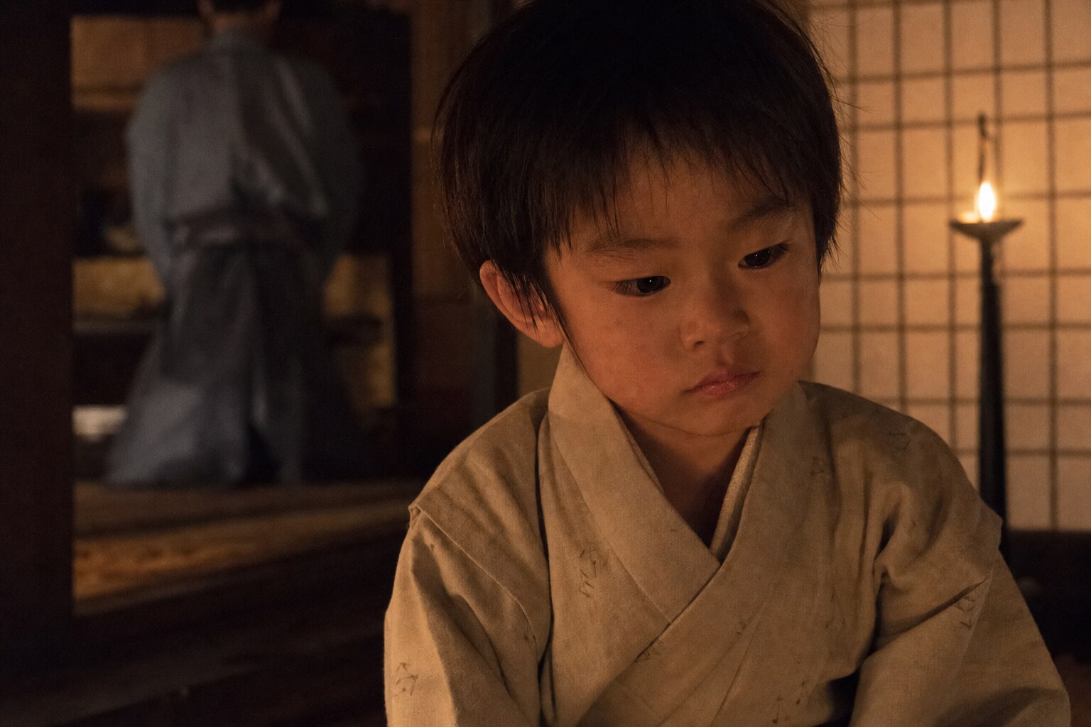 双子・鬼子と忌まれ、父に長く対面を許されなかった幼き秀康の伝説(AI生成イメージ)