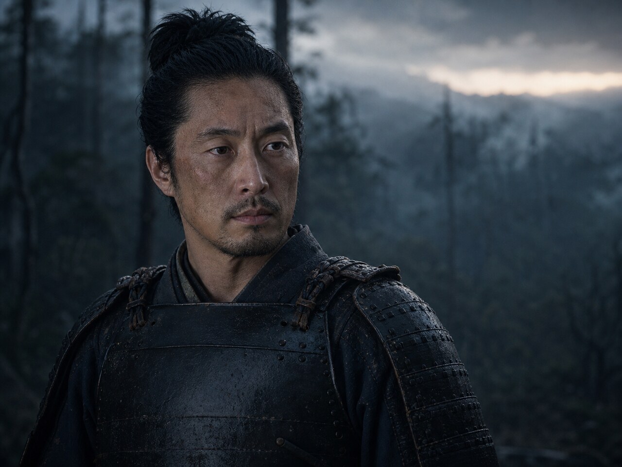 頼る城も味方も失い、わずかな供とともに天目山へと追い詰められていく武田勝頼のイメージ