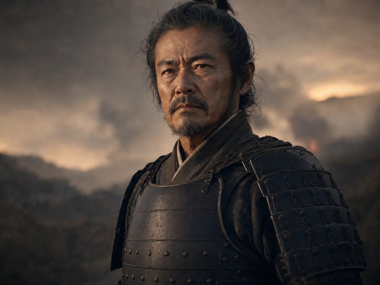 神流川の戦いに敗れた滝川一益のイメージ。本能寺後の混乱の中で関東を失った信長の方面軍司令官